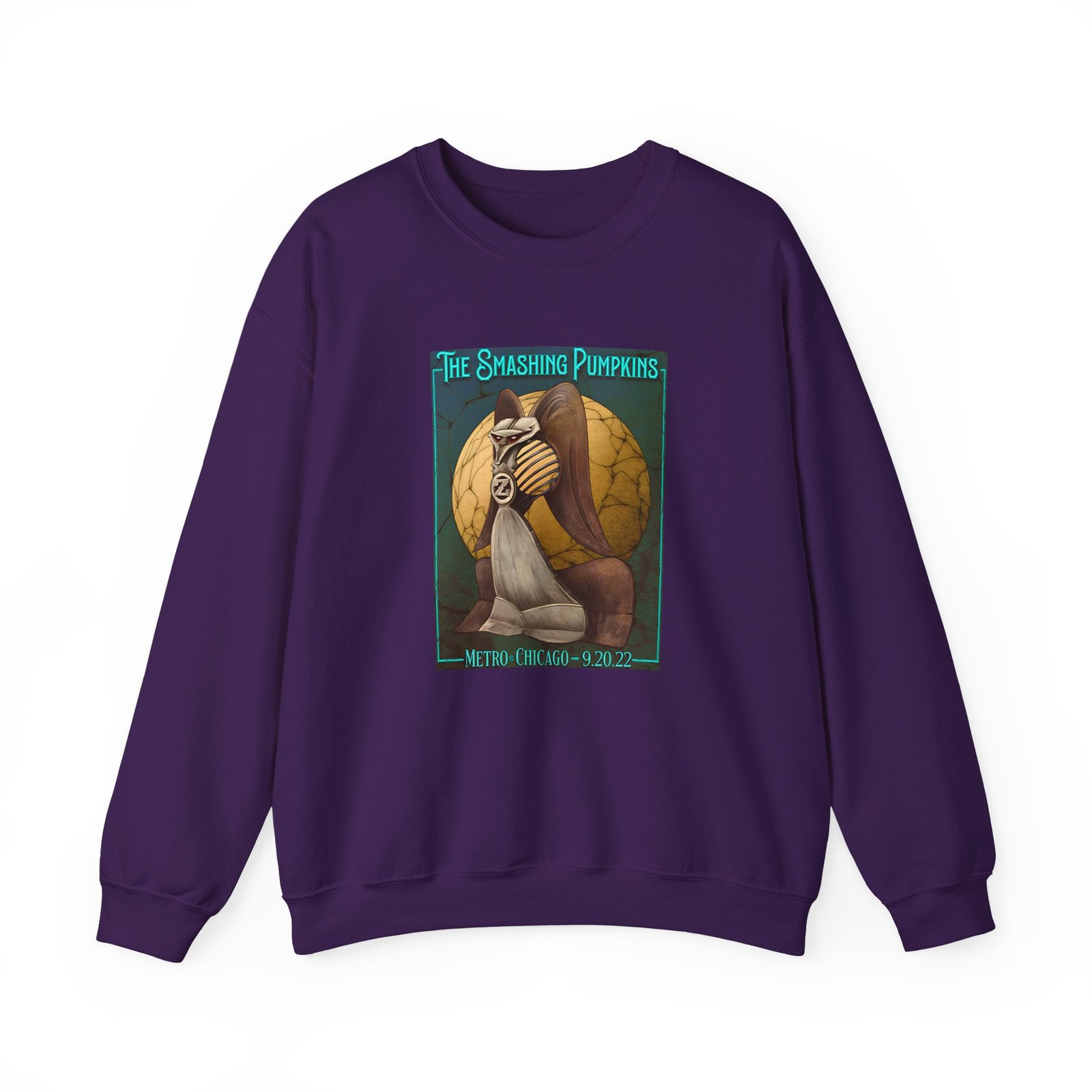 The Smashing Pumpkins Chicago Radio Unisex Heavy Blend™ Crewneck Sweatshirt