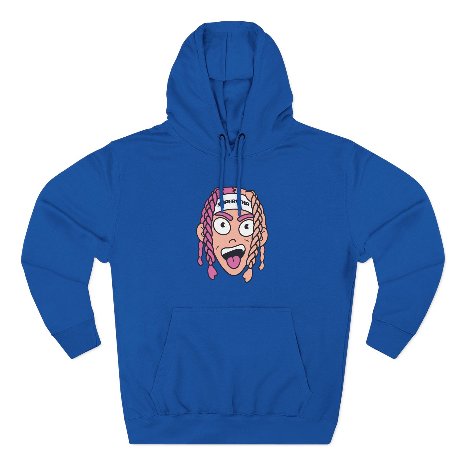 Lil Peej Cartoon Three-Panel Fleece Hoodie