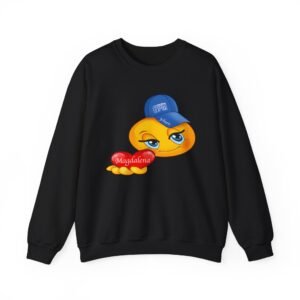 6pm Records Yung Hurn Magdalena Emoji Unisex Heavy Blend™ Crewneck Sweatshirt