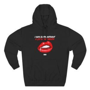 Little Mix I Was Born Without a Zip on My Mouth Three-Panel Fleece Hoodie