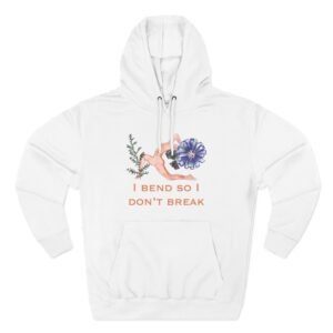 Yoga Find your inner peace Three-Panel Fleece Hoodie