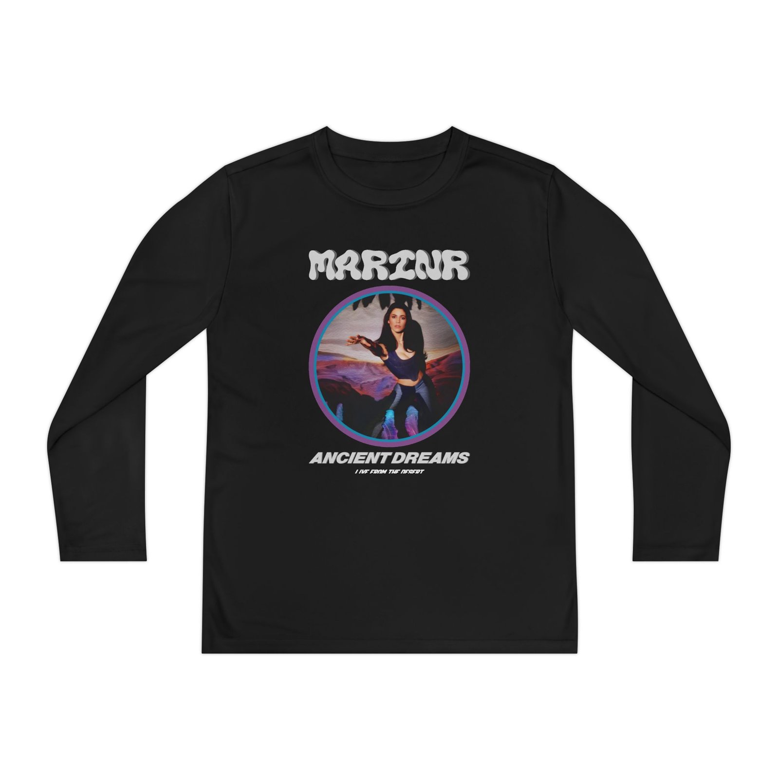 Youth Marina Ancient Dreams Live From the Desert Long Sleeve Competitor Tee