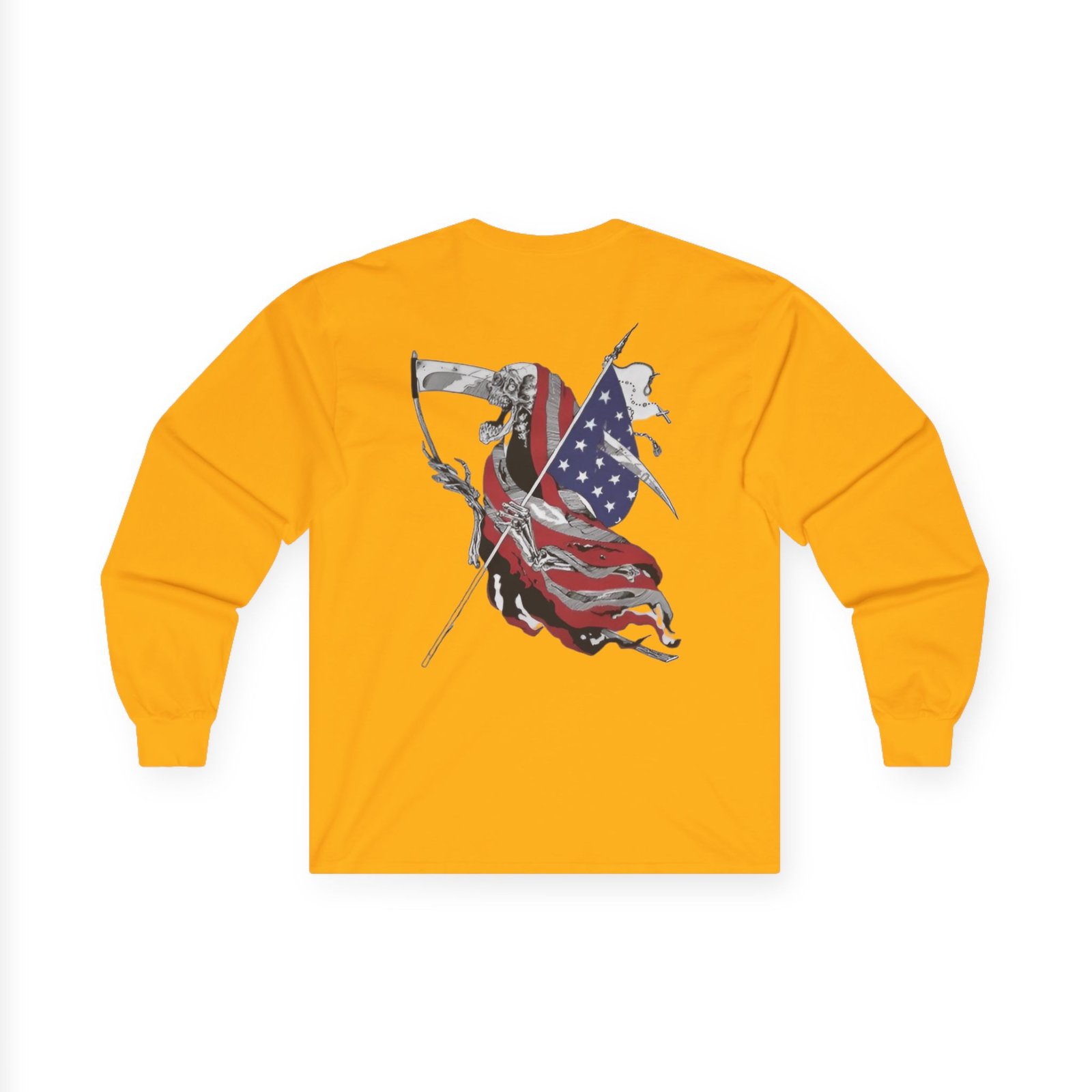 Power Trip American Reaper Unisex Ultra Cotton Long Sleeve Tee