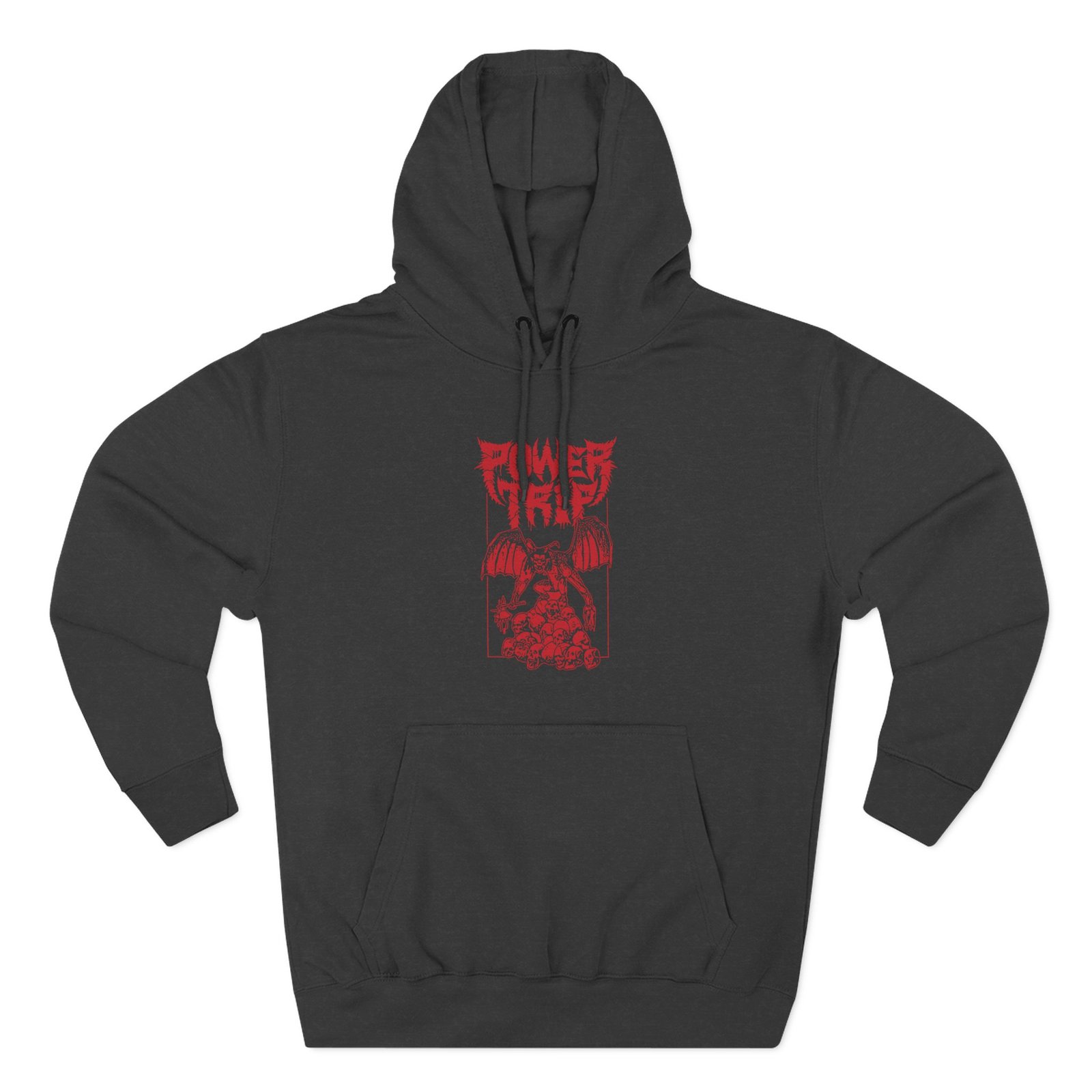 Power Trip Gargoyle Three-Panel Fleece Hoodie