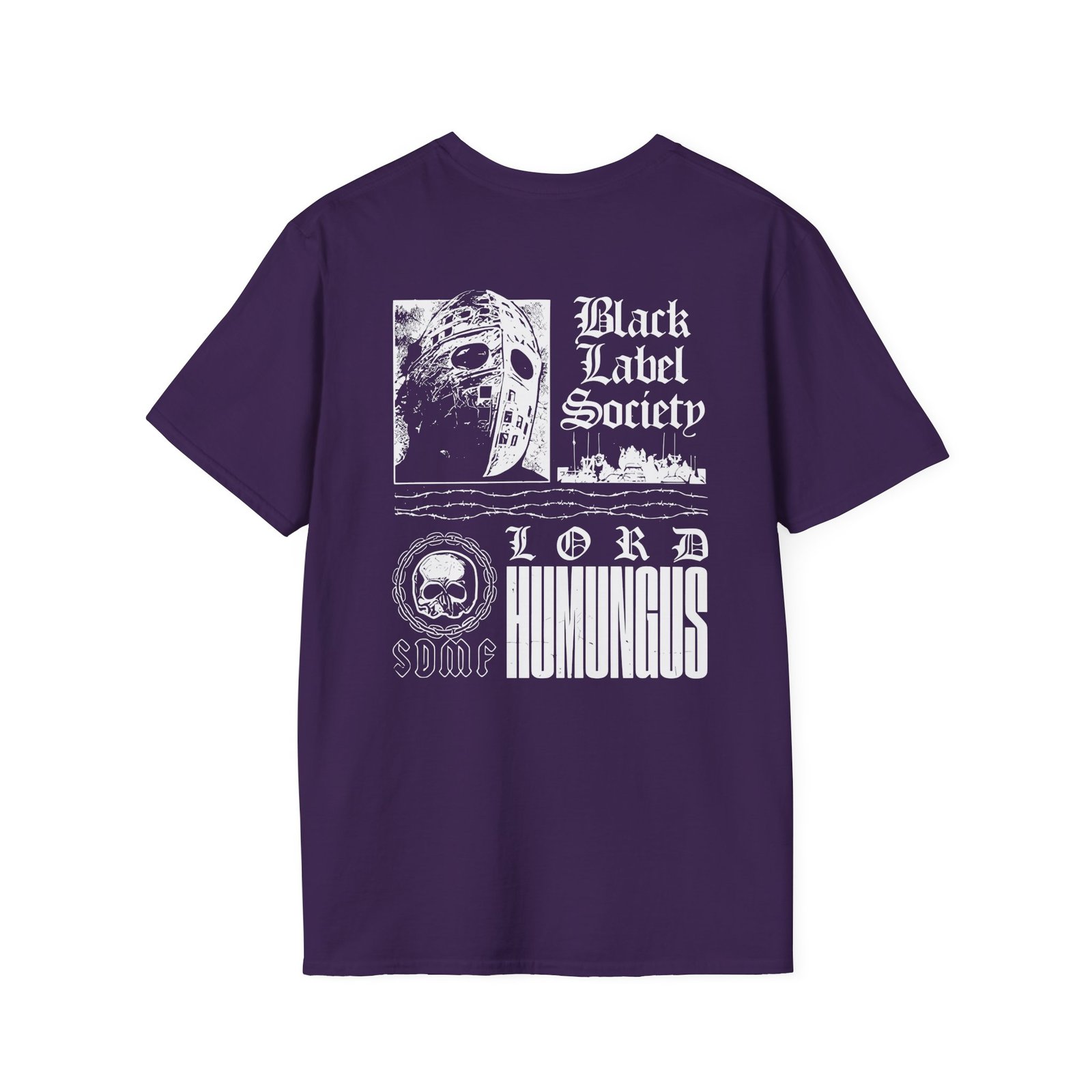 Black Label Society Script Lord Humungus Unisex Softstyle T-shirt
