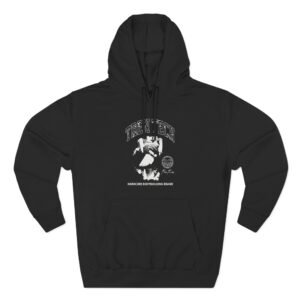 Tren Twins Tech Hardcore Bodybuilding Brand Three-Panel Fleece Hoodie