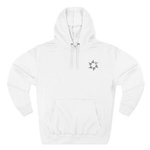 Frost Solace Three-Panel Fleece Hoodie