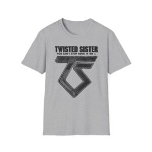 Can't Stop Rock 'n' Roll Twisted Sister Unisex Softstyle T-Shirt