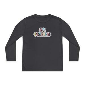 Youth Dropout No Problem Long Sleeve Competitor Tee