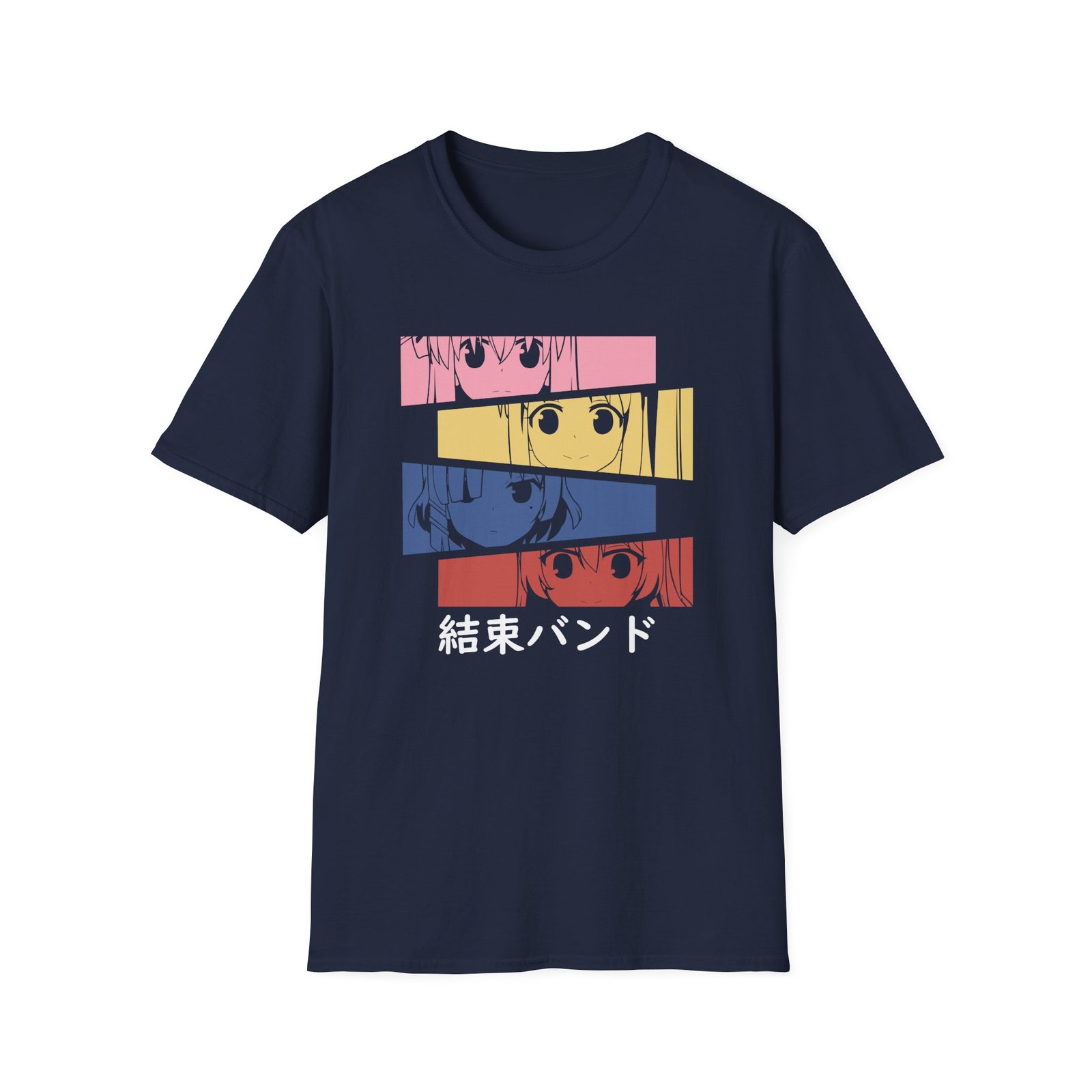 Anime Bocchi the Rock Unisex Softstyle T-Shirt