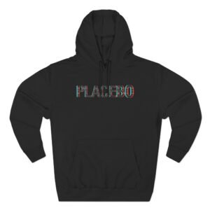 Placebo Glitch Logo Three-Panel Fleece Hoodie