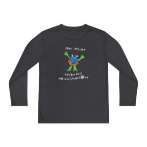 Youth Mac Miller Friendly Hallucinations Long Sleeve Competitor Tee