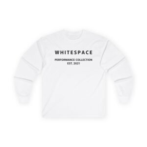 Nina Dobrev Whitepace 3d Logo Unisex Ultra Cotton Long Sleeve Tee