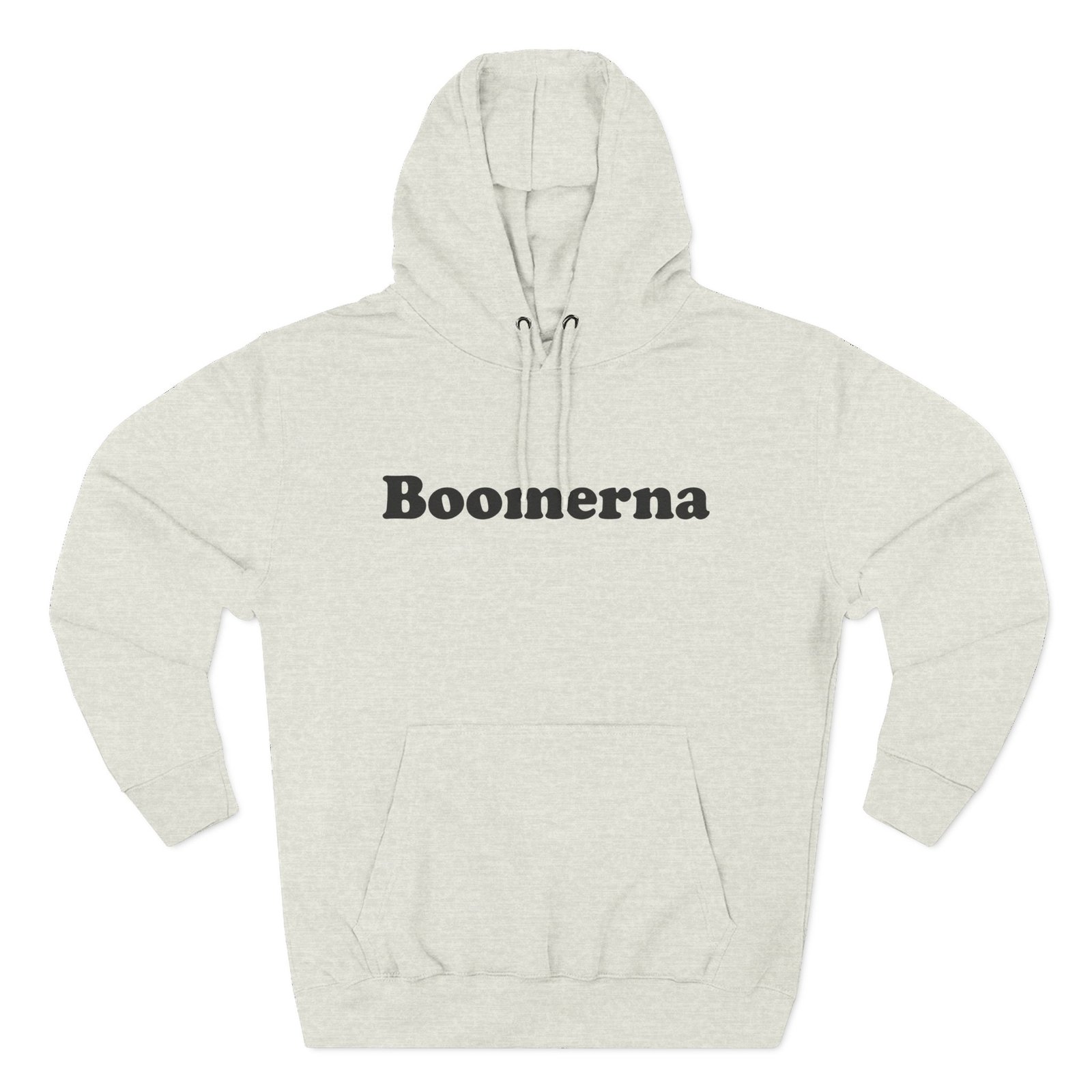 Boomerna Three-Panel Fleece Hoodie