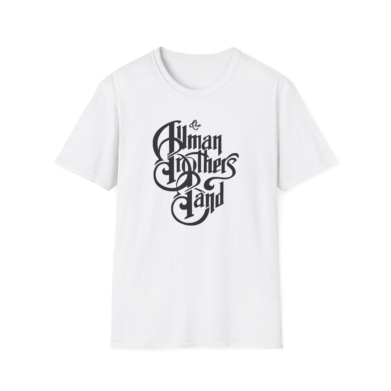 The Allman Brothers Band Logo Unisex Softstyle T-shirt