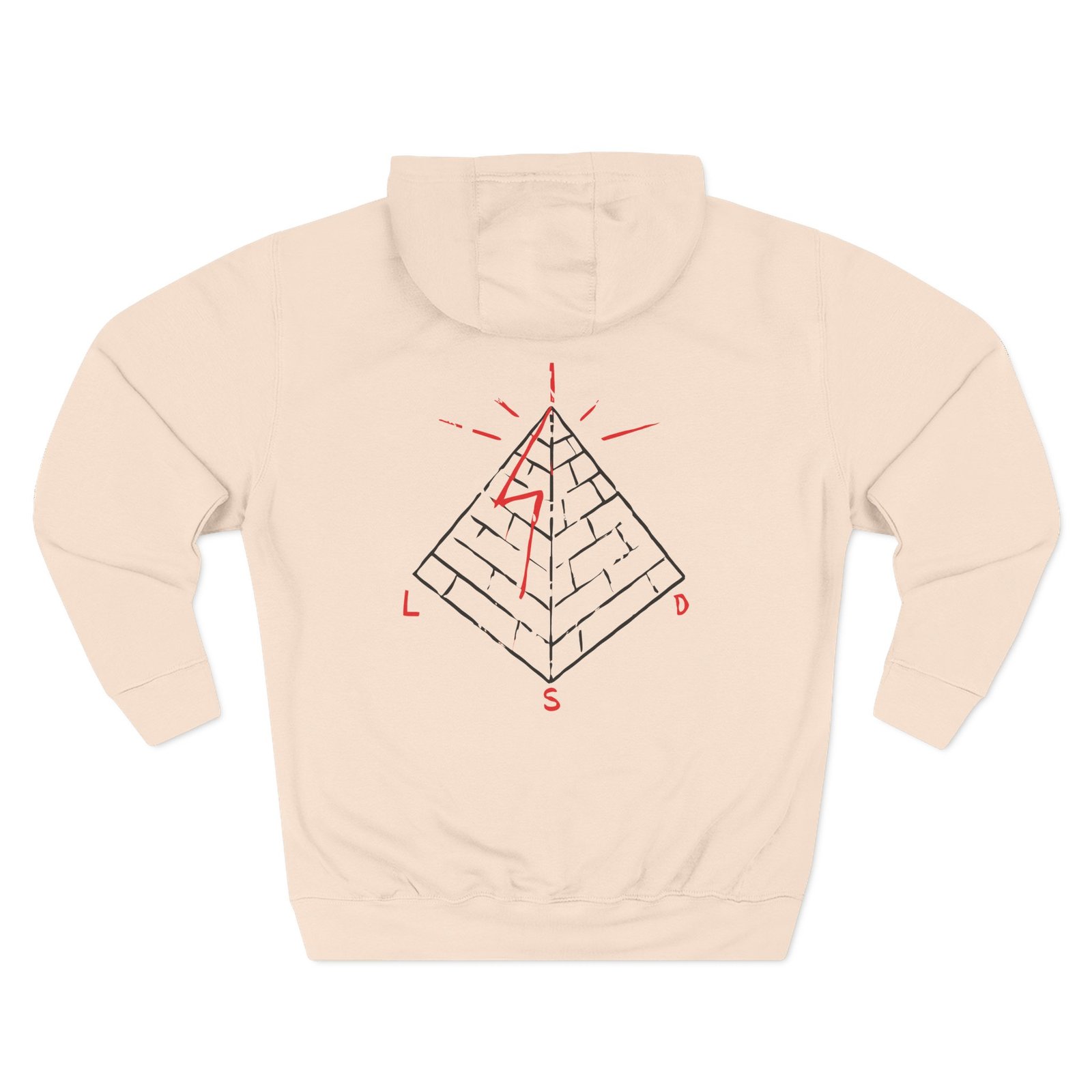 Frank Iero Three-Panel Fleece Hoodie