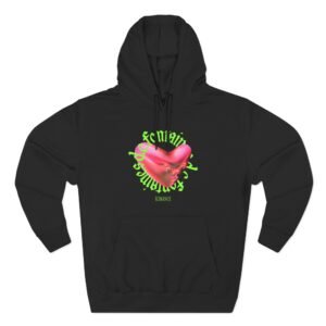 Fontaines Romance Three-Panel Fleece Hoodie