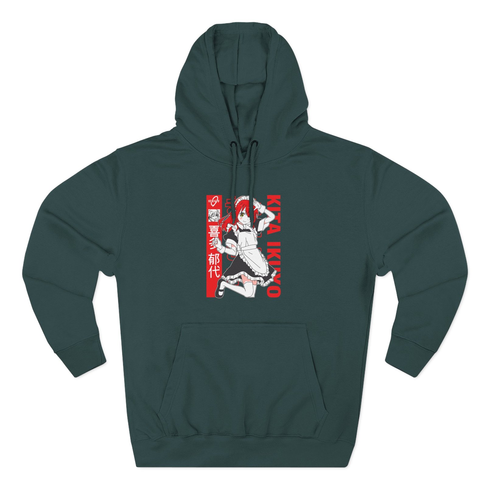 Occhi the Rock! Kita Three-Panel Fleece Hoodie