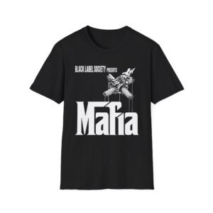 Black Label Society Mafia Album Art Unisex Softstyle T-Shirt