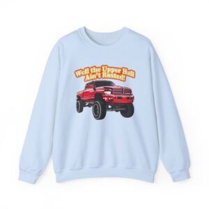 Whistlindiesel Rusty Dodge Well the Upper Half Ain’t Rusted Unisex Heavy Blend™ Crewneck Sweatshirt