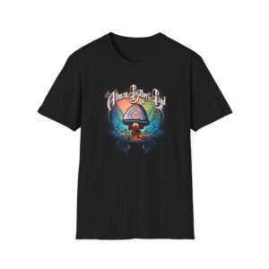 The Allman Brothers Psychedelic Mushroom Unisex Softstyle T-Shirt