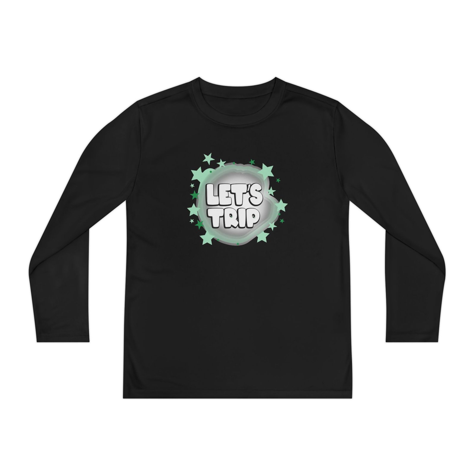 Youth Sturniolo Let's Trip Lights Long Sleeve Competitor Tee