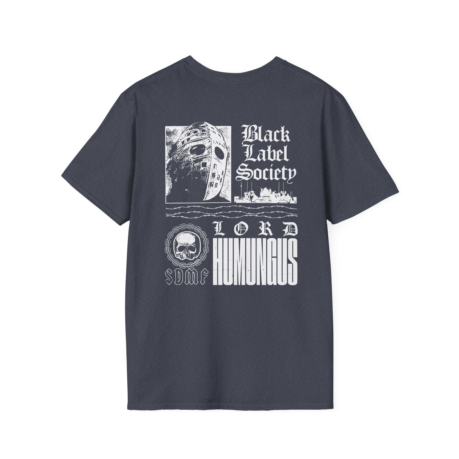 Black Label Society Script Lord Humungus Unisex Softstyle T-shirt