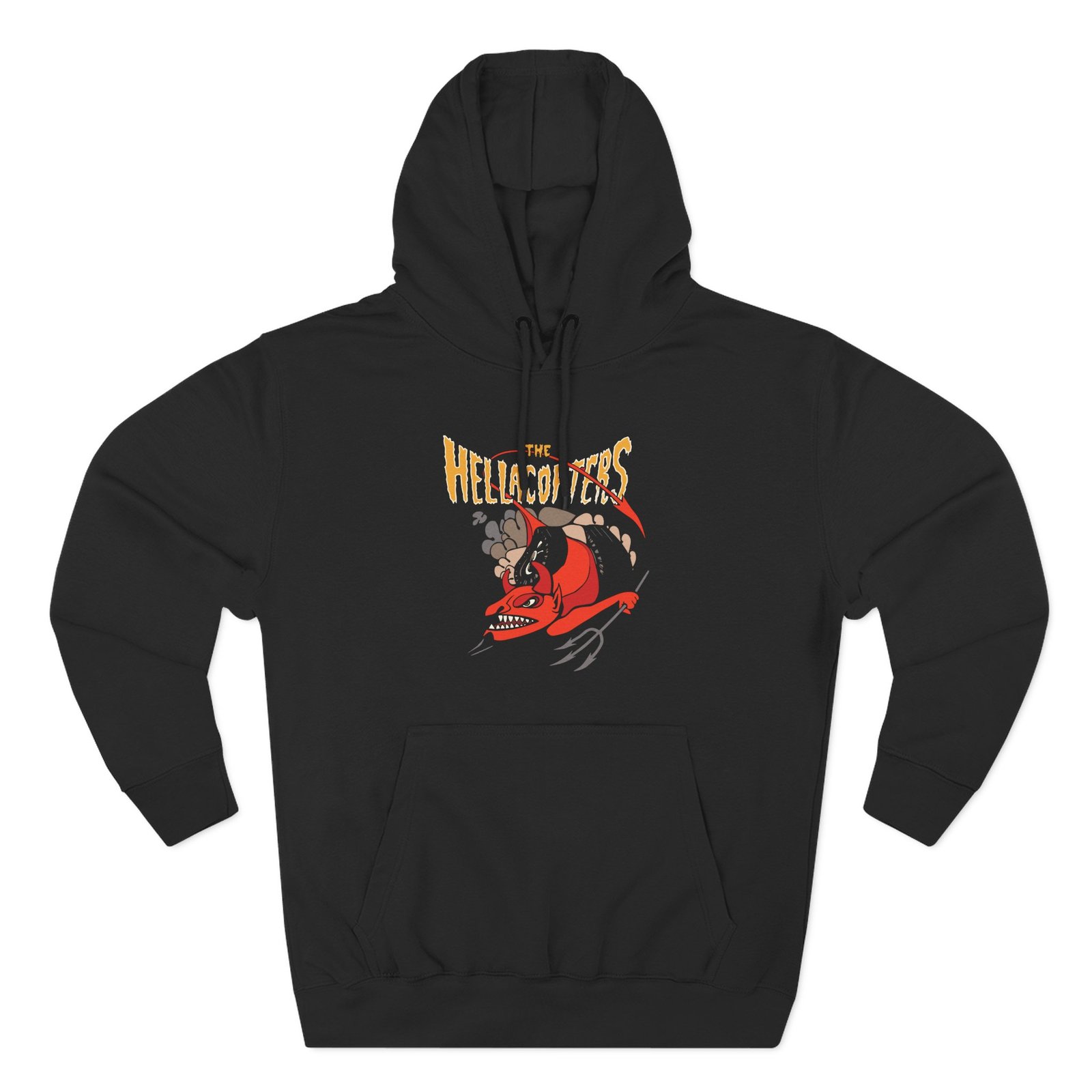 Hellacopters Devil Stole Three-Panel Fleece Hoodie