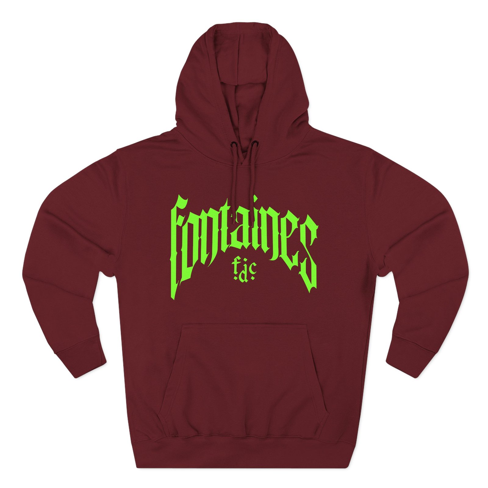 Fontaines D.C. Tour Three-Panel Fleece Hoodie