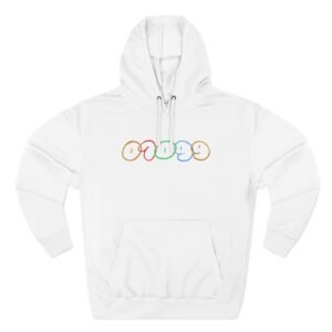 01099 Ist Die Family Three-Panel Fleece Hoodie