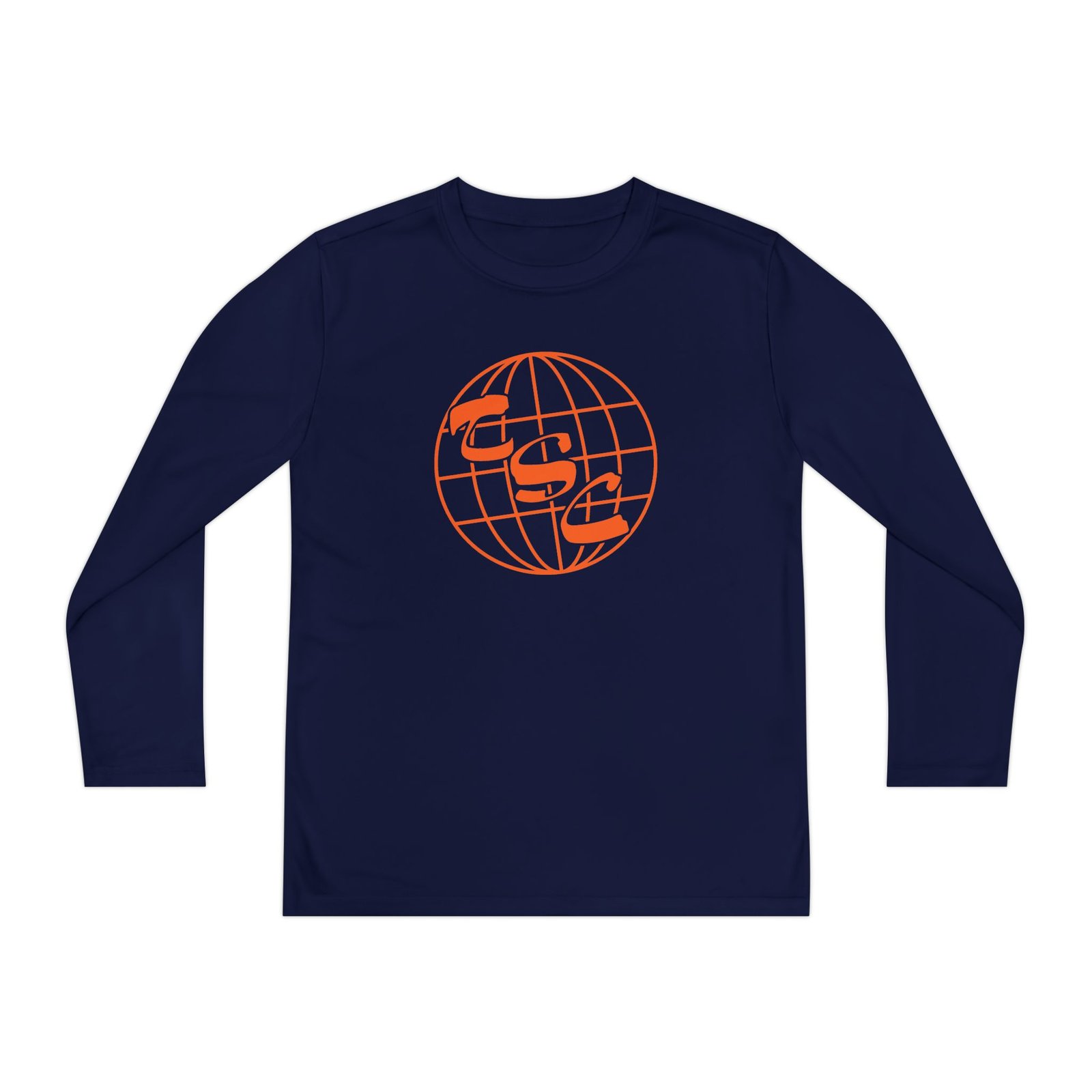 Youth PWL Tsc Globe Long Sleeve Competitor Tee