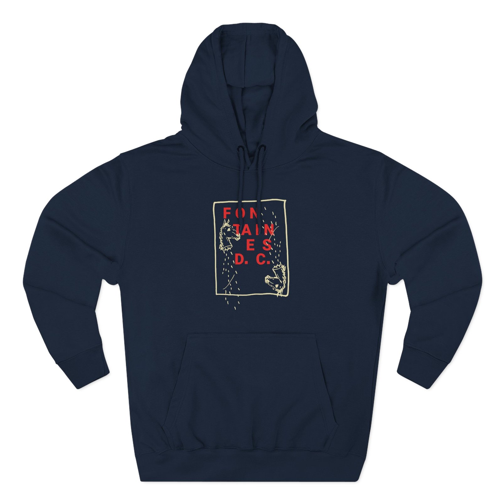 Fontaines D.C. Tour Three-Panel Fleece Hoodie