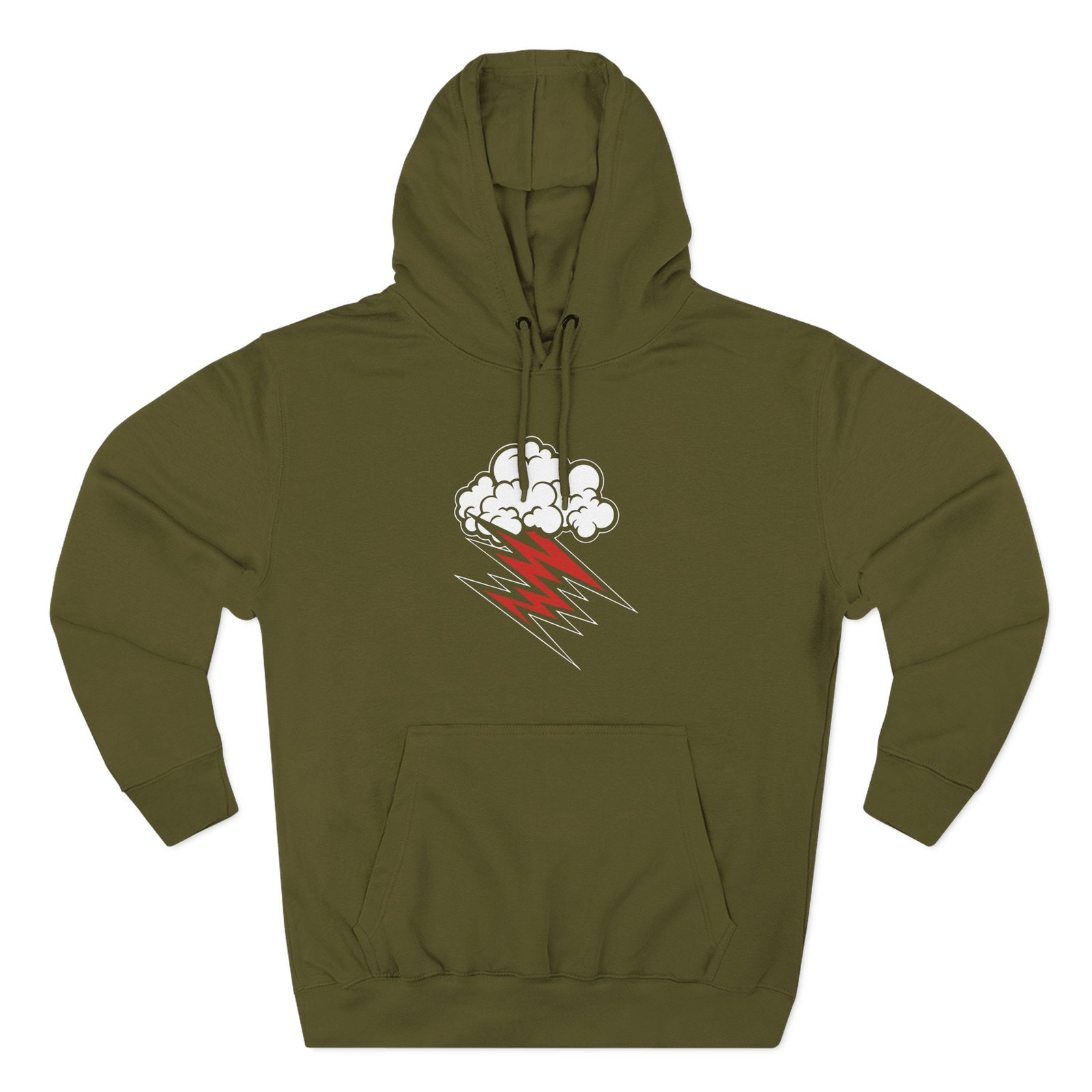 Hellacopters Cloud Three-Panel Fleece Hoodie