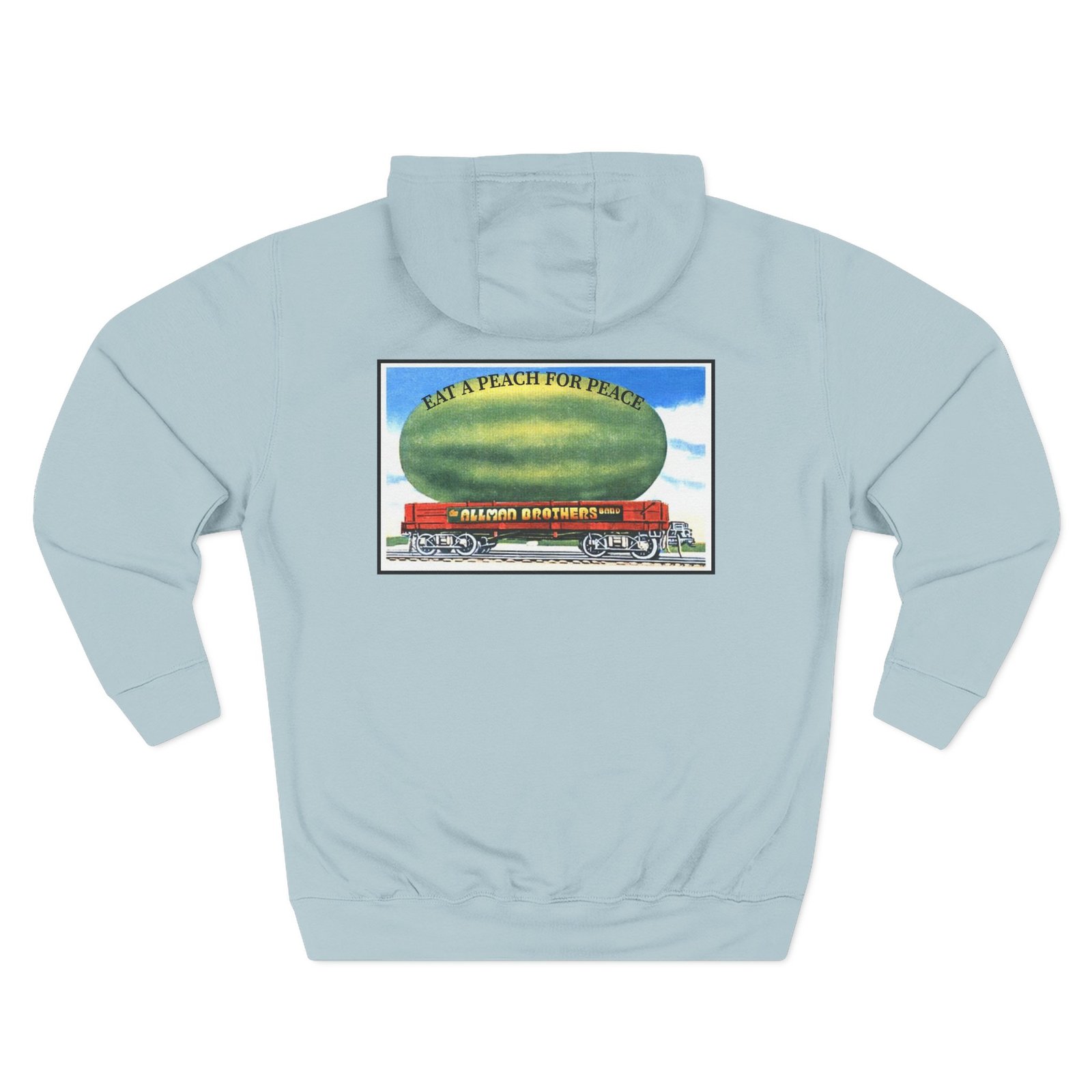 The Allman Brothers Eat a Peach Album Art Three-Panel Fleece Hoodie