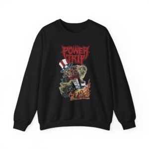 Power Trip Uncle Sam Unisex Heavy Blend™ Crewneck Sweatshirt