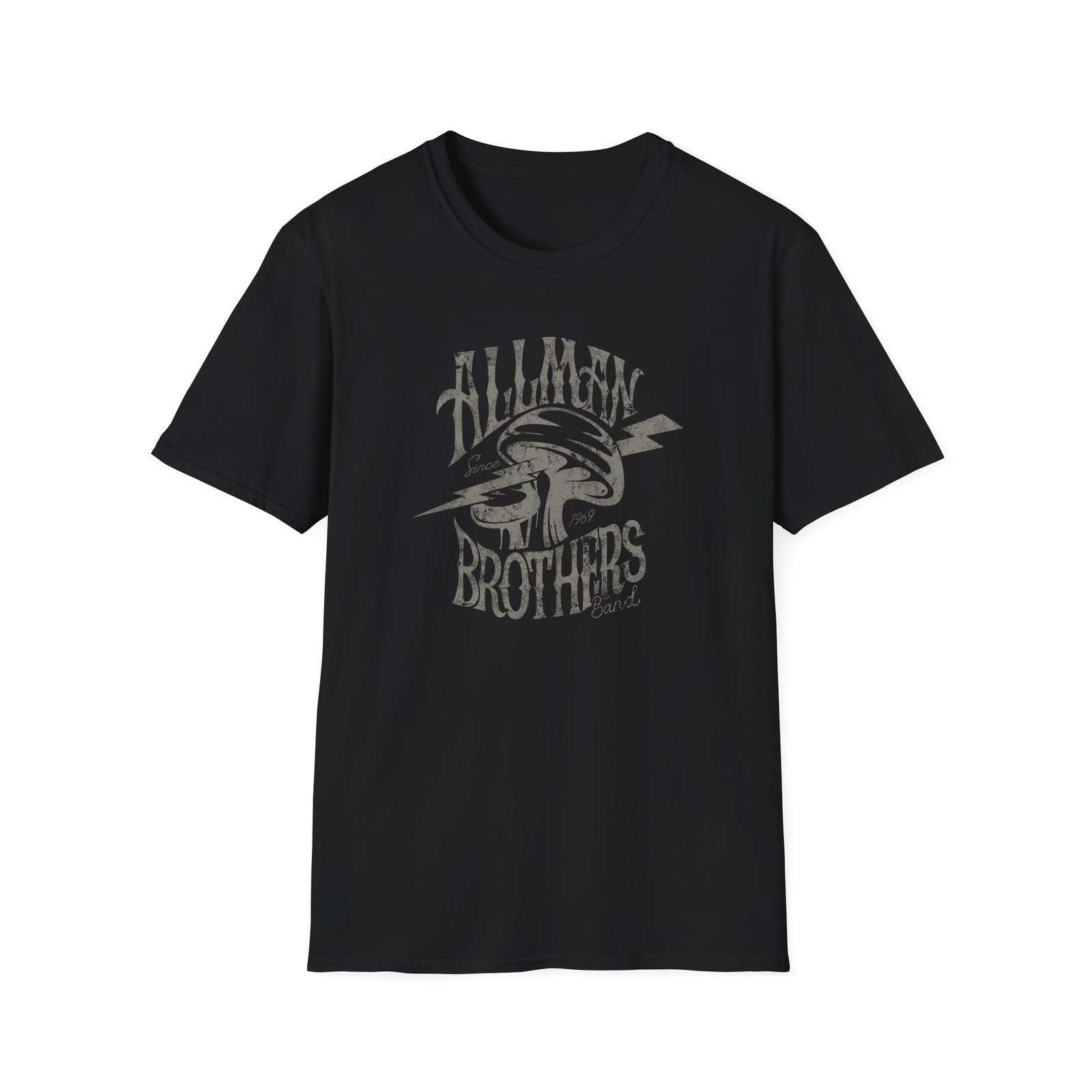 The Allman Brothers Shroom Lightning Unisex Softstyle T-Shirt