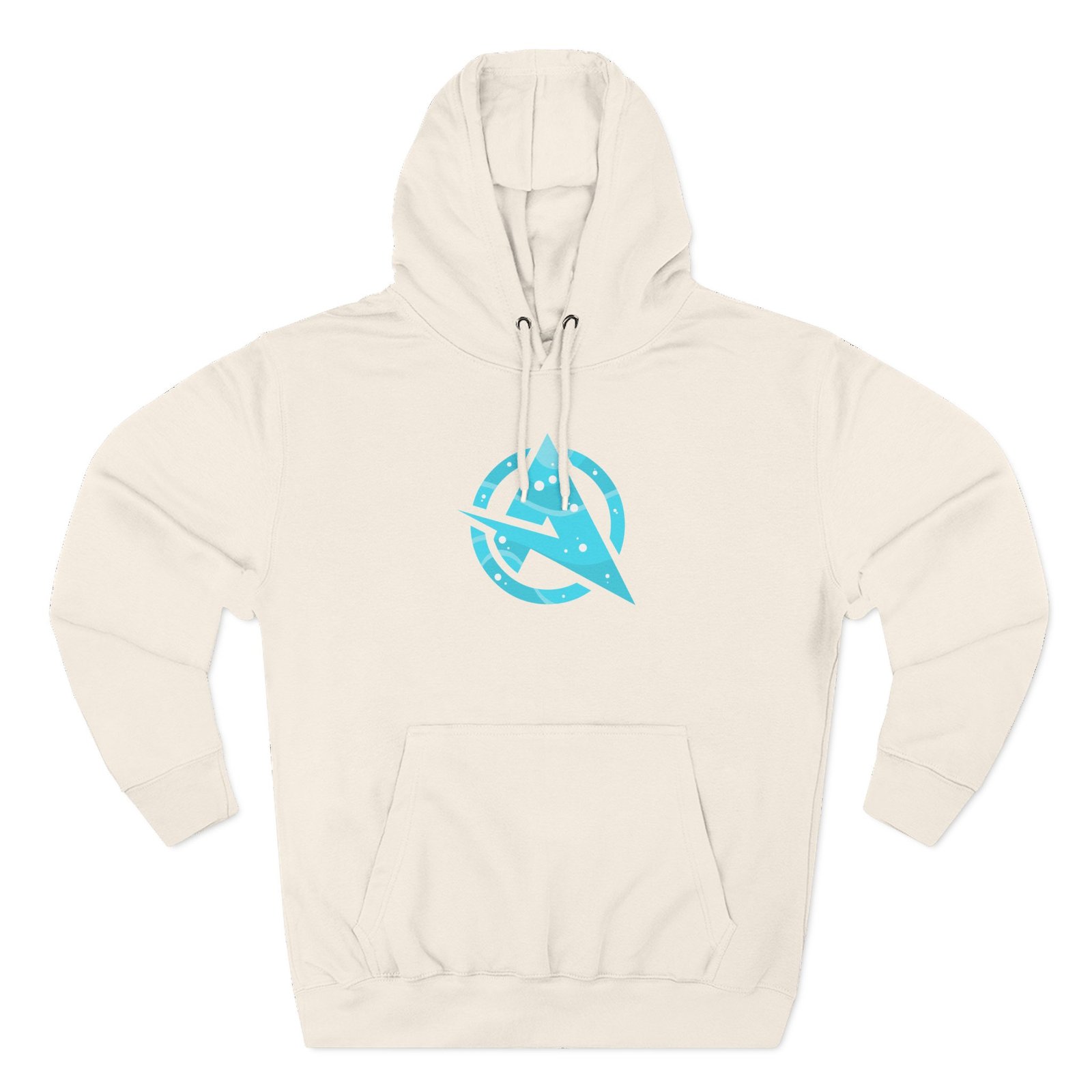 Ali-a Whiteout Logo Three-Panel Fleece Hoodie
