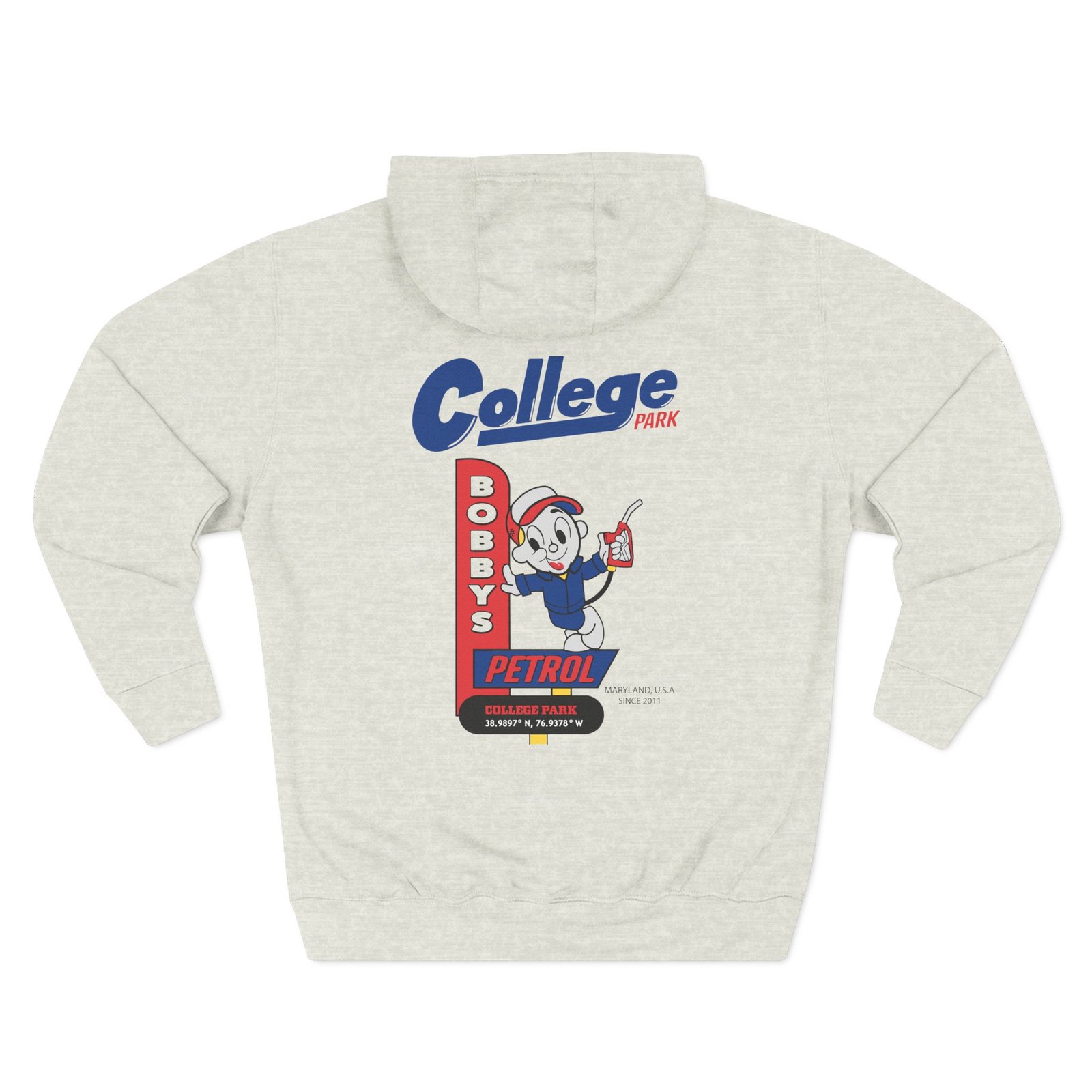 Logic Bobby's Petrol Three-Panel Fleece Hoodie