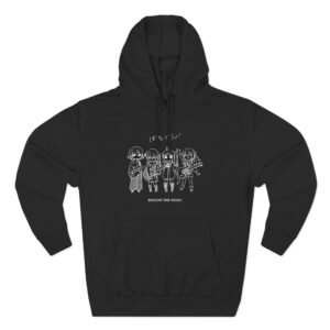 Bocchi the Rock Three-Panel Fleece Hoodie