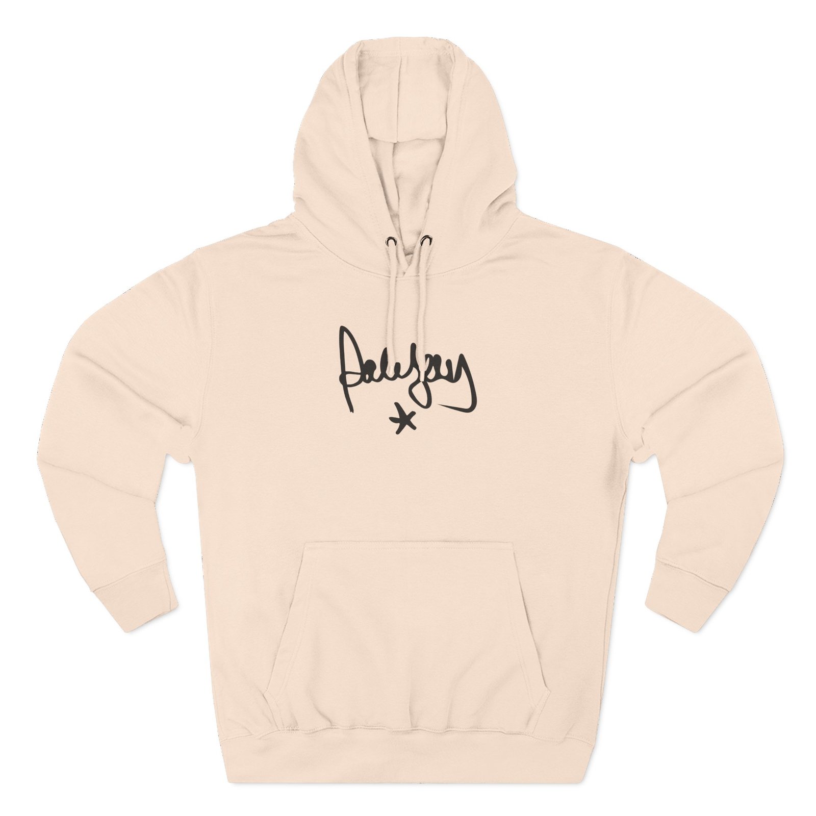 Pale Jay Three-panel Fleece Hoodie