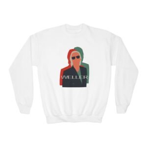 Youth PWL Illustration Offset Crewneck Sweatshirt