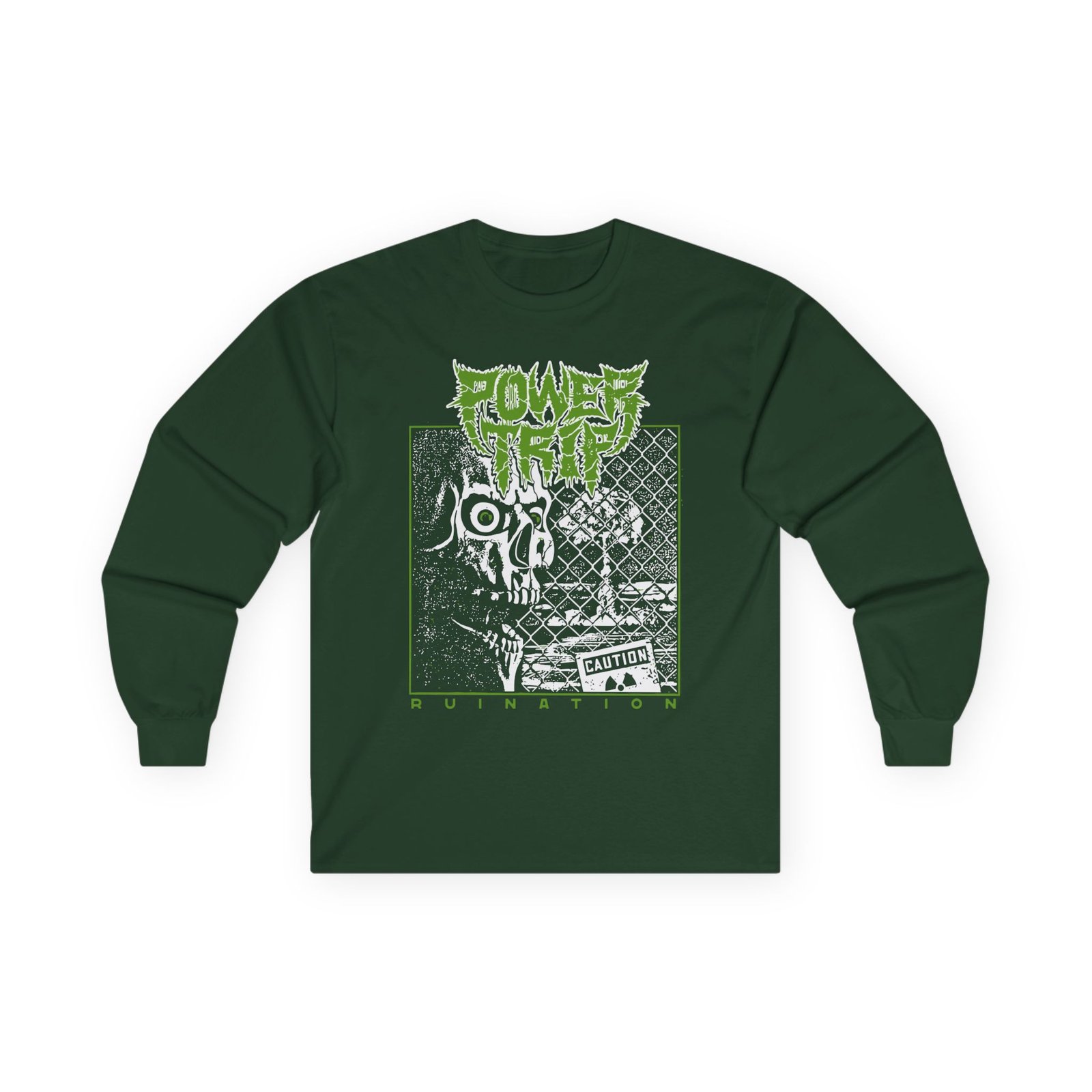 Power Trip Ruination Unisex Ultra Cotton Long Sleeve Tee