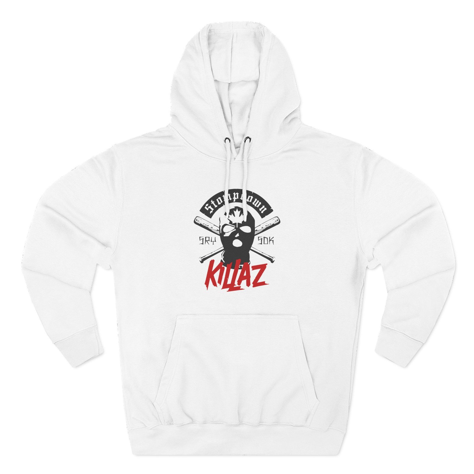 Snak the Ripper Three-Panel Fleece Hoodie