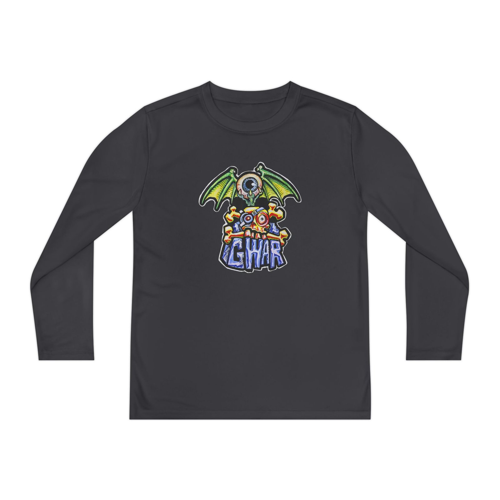 Youth Gwar Flying Eye Long Sleeve Competitor Tee