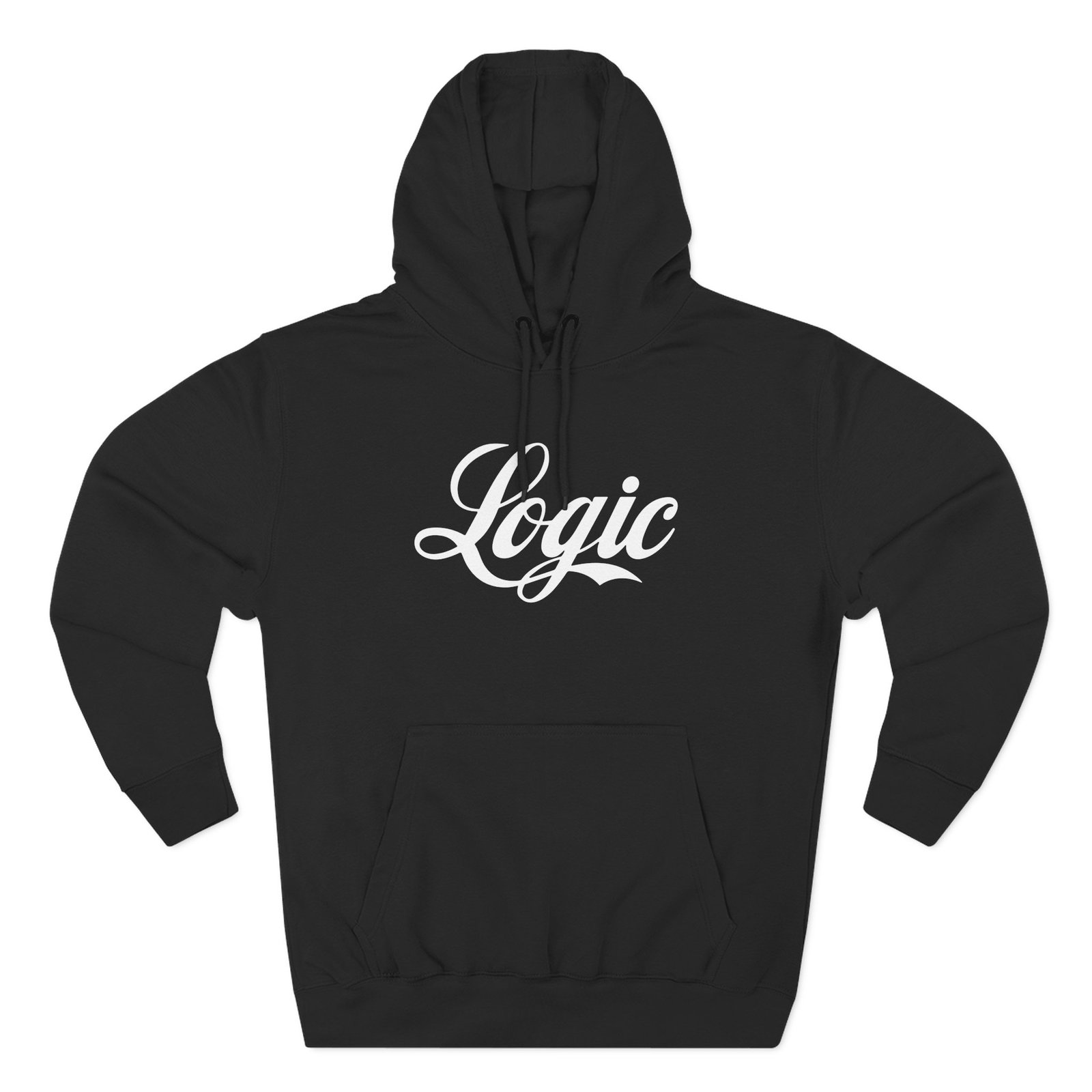 Logic Logo Three-Panel Fleece Hoodie