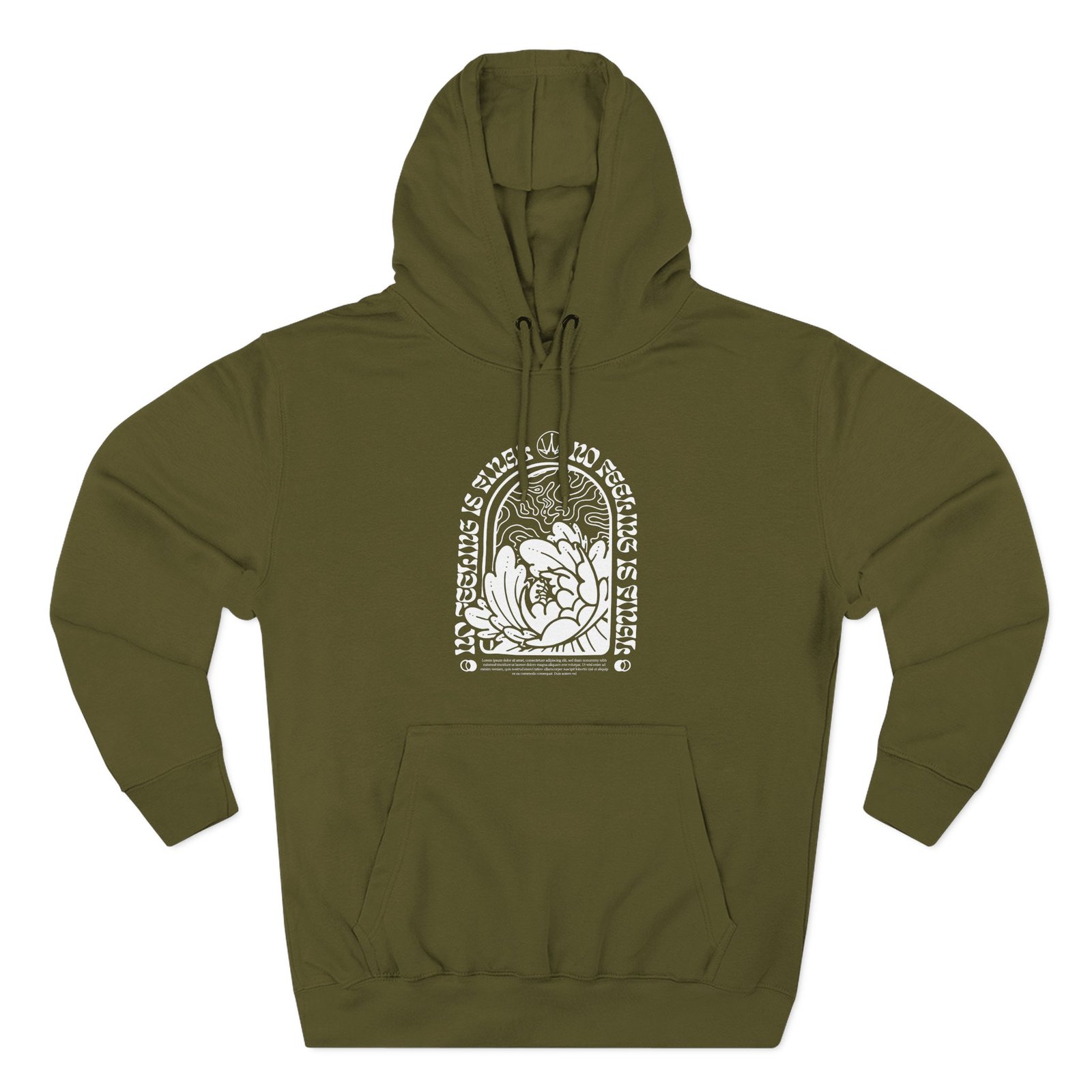 Philip Defranco Three-Panel Fleece Hoodie
