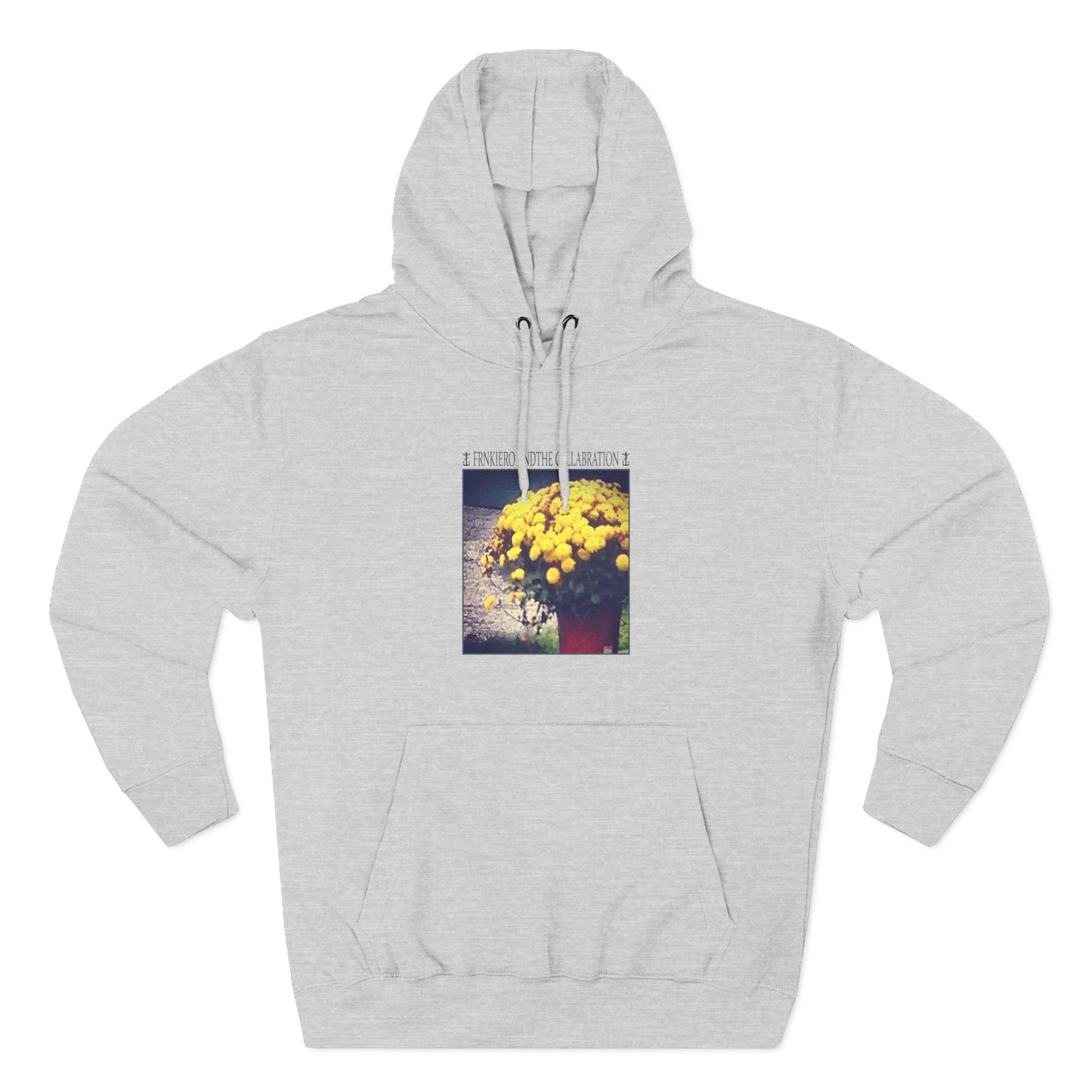 Frank Iero Flowers Three-Panel Fleece Hoodie