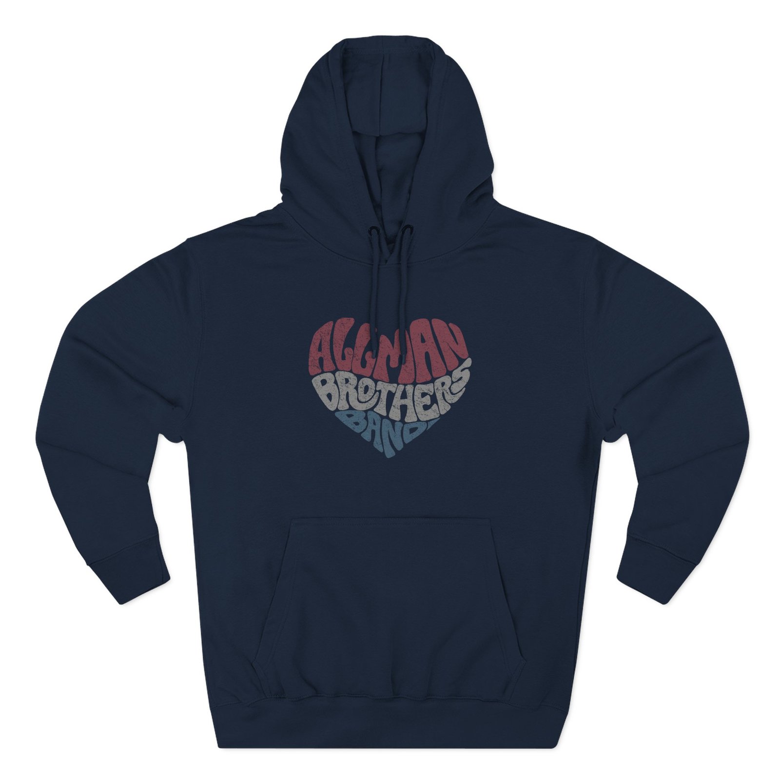 The Allman Brothers Heart Three-Panel Fleece Hoodie