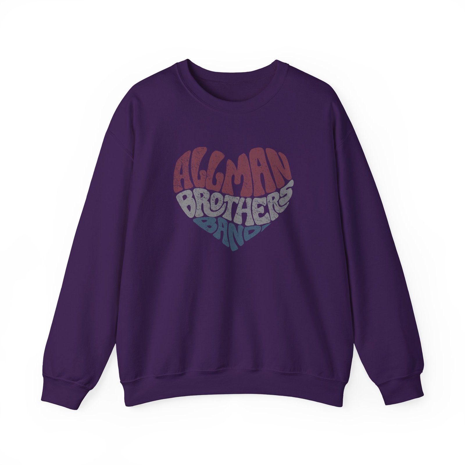 The Allman Brothers Heart Unisex Heavy Blend™ Crewneck Sweatshirt