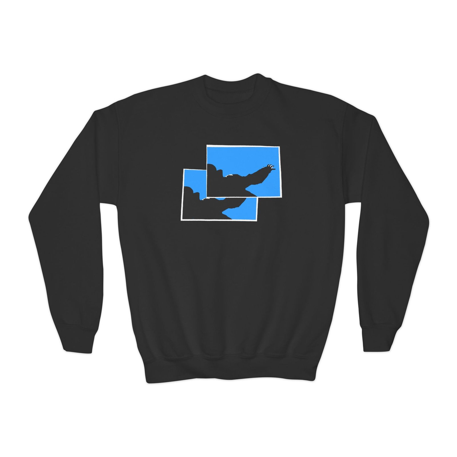 Youth Mac Miller Balloonerism Sky Crewneck Sweatshirt